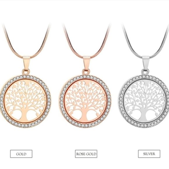 Gold Tree of Life Necklace - Picture 2 of 7